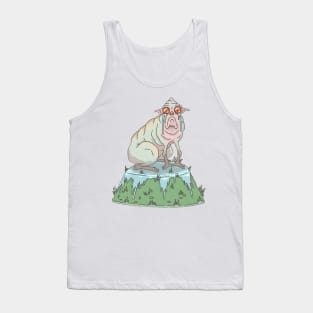 Rick and Morty Crying Alien Tank Top